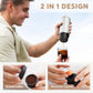 iCafilas 2-in-1 Portable Espresso Maker with Heating - White