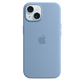 Apple iPhone 15 Silicone Case with MagSafe - Winter Blue