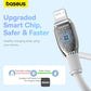 Baseus Pudding Series Fast Charging Cable With High-Speed Data Transmission USB-A to Lightning 12W 2.4A 1.2M - White