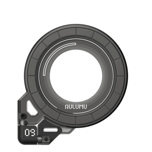 AULUMU G09 Ghost Transparent Infinite 360° Magnetic Stand - Gray