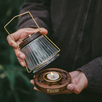 Naturehike candle lamp - Walnut