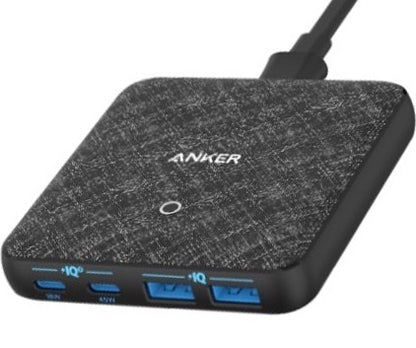 Anker Powerport Atom III 65W Slim - Black Fabric