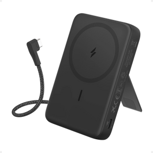 Anker Zolo Wireless Power Bank (10K, 30W, Built-In USB-C Cable) -Black