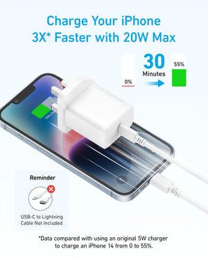 Anker 312 Charger 20W -White