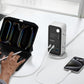 Momax 1-Charge Work Flow 6-Outlet Digital Display Power Tower مع USB (أبيض)