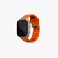 Uniq Stride Fkm Rubber Apple Watch Strap 49/45/44/42mm - Volt Orange