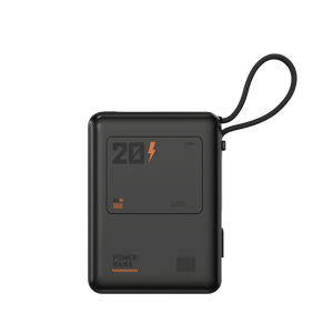 LZEL Zenoflex Surge20 Portable 20000mAh 65W Max PD Power Bank Dual USB-C – Black