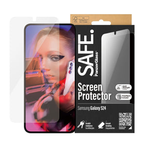 SAFE. by PanzerGlass Screen Protector Samsung Galaxy S24 | Ultra-Wide Fit w. EasyAligner