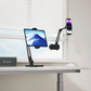 Powerology Quick-Release Multi-Mounting Phone & Tablet Holder Suction & Desk Base - Black