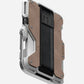 AULUMU G03 Multi-Tool Magnetic Metal Wallet Leather Cover - Genuine Leather 