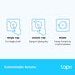 Tapo S200D Smart Button with Wall Mount Plate
