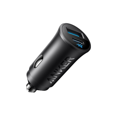 Anker Car Charger (30W, 2 Ports) - Black