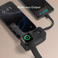 Momax 1-Power X Pro Mini⁺ 5000mAh Integrated Foldable USB-C Plug and Built-In USB-C Cable Battery Pack with Apple Watch Fast Charger - Black