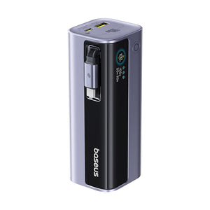 Baseus EnerGeek GR11 Power Bank with Retractable Cable 10000mAh 100W Space Grey