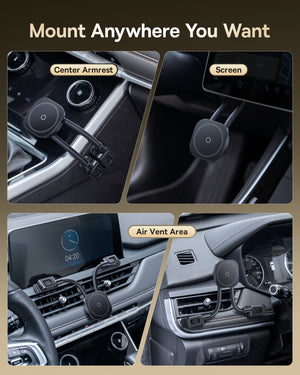 بيسوس حامل سيارة PrimeTrip C03s المغناطيسي