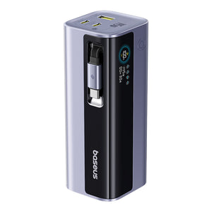 Baseus EnerGeek GR11 Power Bank with Retractable Cable 20000mAh 145W Space Grey