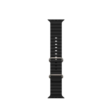 Smartix Premium Silicone Band For Apple Watch 49/45/44/42mm Black