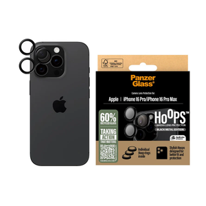 PanzerGlass  Hoops  Black Lens Protector iPhone 16 6.3 PRO" | 6.9 PRO"