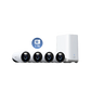 EufyCam E330 4K Professional (4 Camera Kit with 1TB Storage) -White