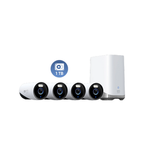 EufyCam E330 4K Professional (4 Camera Kit with 1TB Storage) -White