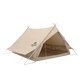 Naturehike Extend 4.8 Cotton Eaves Tower Tent Quicksand - Gold