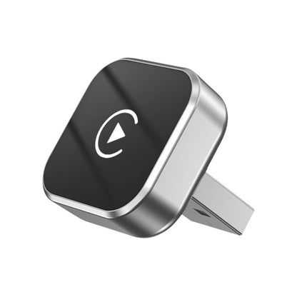 JASCO Wireless CarPlay (2 in 1 Wireless Adapter) - Chrome Silver