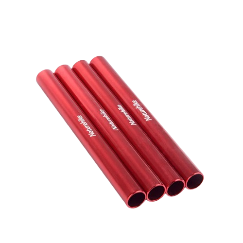 نيتشرهايك أنبوب طوارئ لأسطوانة خيمة ٤ قطع - أحمر