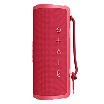 HiFuture Ripple Waterproof Bluetooth Speaker-Red    