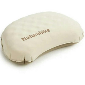 Naturehike Yugu 2-in-1 Sponges Inflatable Pillow - Champagne Brown (XL)