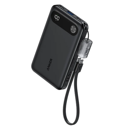 Anker Power Bank (10K, 22.5W) -Black