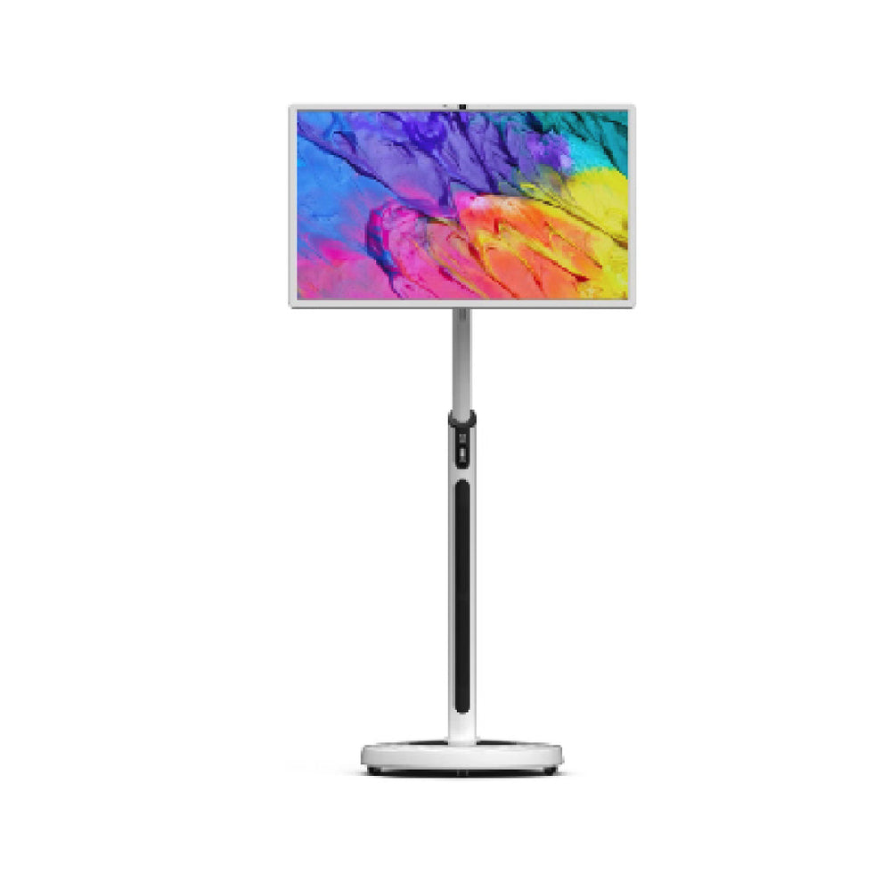 LZEL Smart Mobile Display LCD 32" – Off White + Dark Gray