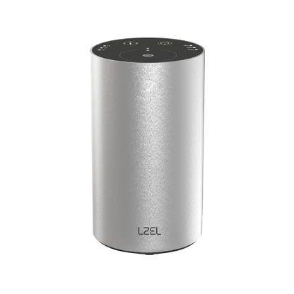 LZEL Aromavista Elite Mini Essential Diffuser Waterless Nebulizer Aroma Diffuser 2000mAh – Silver