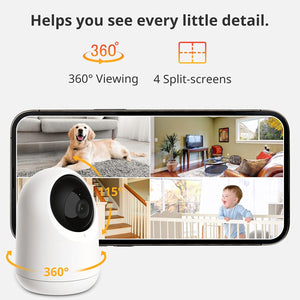 SwitchBot Pan/Tilt Cam 2K - White