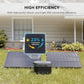 EcoFlow 100W Rigid Solar Panel (2 pcs Total 200W)