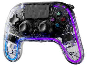 Porodo Gaming Crystal Shell PS4 Controller Clear