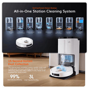 ILIFE T60s Robotic Vacuum Cleaner - White