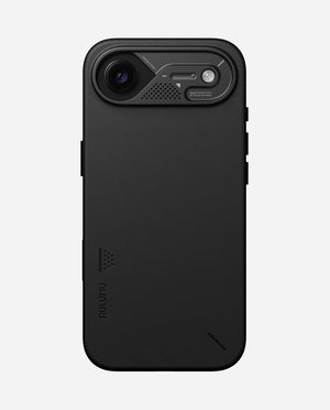 AULUMU A17 Vegan Leather Case for iPhone 17 Air - Black