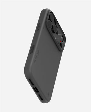 AULUMU A17 Vegan Leather Case for iPhone 17 Pro Max - Black