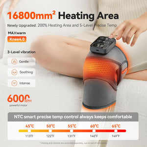 مدلك الركبة iKeepFit X-Warm Tech (اهتزاز + حرارة) 3 في 1