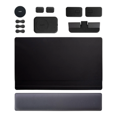 MOFT 10 in1 Smart Desk Mat+Digital Set- Nondigital Set - Night black