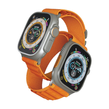 Porodo Smart Watch Ultra Titanium 2.1 Inches Wide Screen - Orange
