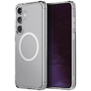 Uniq Hybrid Galaxy S25 Plus Magclick Charging Lifepro Xtreme - كريستال (شفاف)