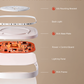 Govee 30cm RGBWW + RGBIC Smart Square Ceiling Light - H80A4