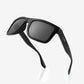 نظارات شمسية Chamelo Prime Slider HVL (عدسات مرآة دخانية - إطار أسود غير لامع)