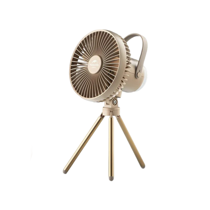 Naturehike camping fan with magnetic lamp - Khaki