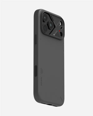AULUMU A17 Vegan Leather Case for iPhone 17 Pro - Black