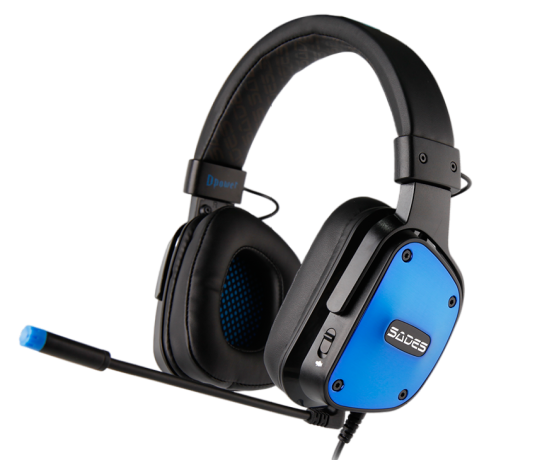 Sades DPOWER Gaming Headset SA-722 - Blue