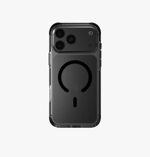 Uniq Hybrid Iphone 17 Pro Max (2025) 6.9 Magclick Charging Combat - Carbon Black