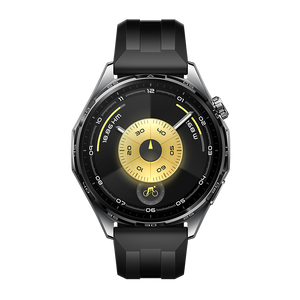 Huawei Watch GT 6 46mm - Black Fluoroelastomer Strap