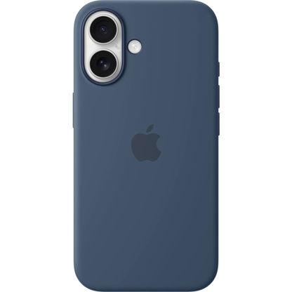 Apple iPhone 16 Silicone Case with MagSafe - Denim